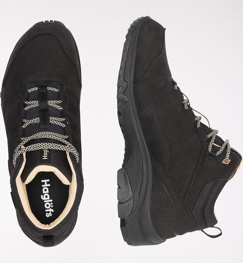 Haglöfs Mens Kummel Proof Eco Hiking Boots Black New Zealand 54203TJCU